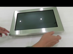 Lector de QR ordenador táctil impermeable de la PC 1000nits del panel LCD de 12,1 pulgadas