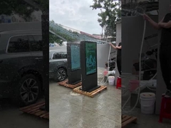 Display LCD de 65 pulgadas montado en la pared IP65 a prueba de todas las condiciones meteorológicas