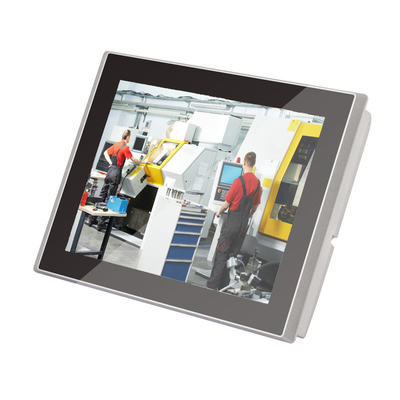12.1'' LCD integrado HD robusto todo en un panel sin ventilador PC PCAP pantalla táctil con CPU i7-1355U