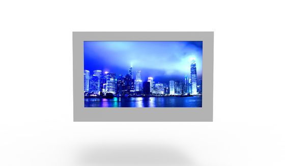Monitoreo de pantalla táctil LCD exterior de grado industrial montado en la pared Display de alto brillo con unión óptica