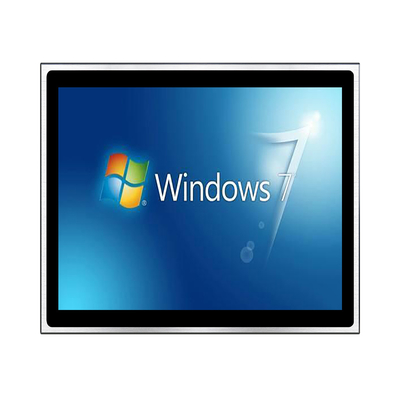 Rugged 19 Inch Industrial Touch Screen Monitor DVI HDMI Input For Machine Vision