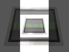 PC de panel de acero inoxidable de 19 pulgadas para la automatización de la producción y el embalaje de alimentos