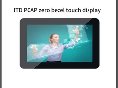 El monitor de pantalla táctil industrial Zero Bezel, de alta definición de 55 pulgadas