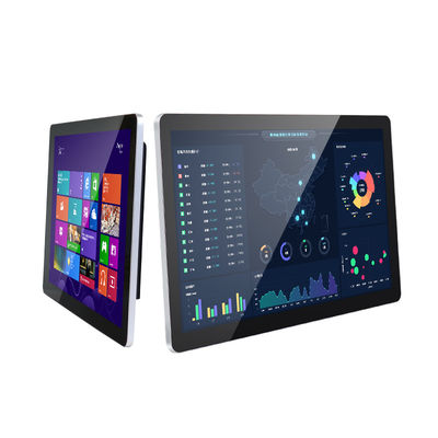 15.6" Multi-touch Screen pcap touch monitor VGA DVI HDMI input IP65 front VESA mount