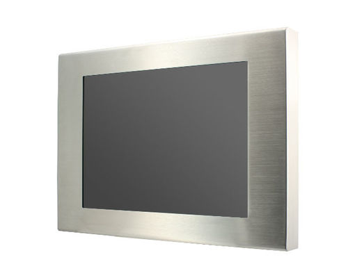 Rugged IP67 Stainless Steel Industrial Panel Mount Touch Screen PC Intel J1900/I3/I5/I7