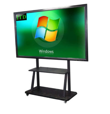 65-98'' Industrial LCD Interactive Whiteboard HD All In One Fanless Touch PCs PCAP Andorid J1900